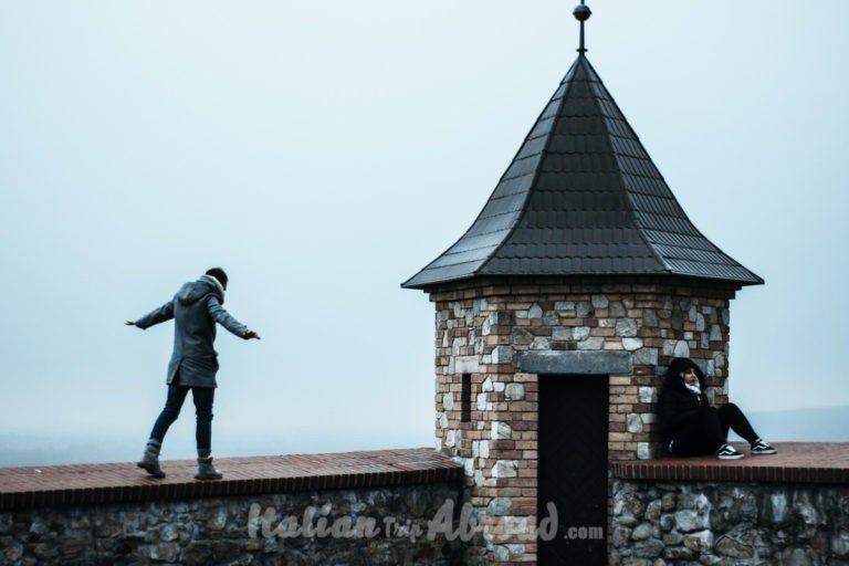 Italian Trip abroad toti and Alessia at Bratislava - Slovakia