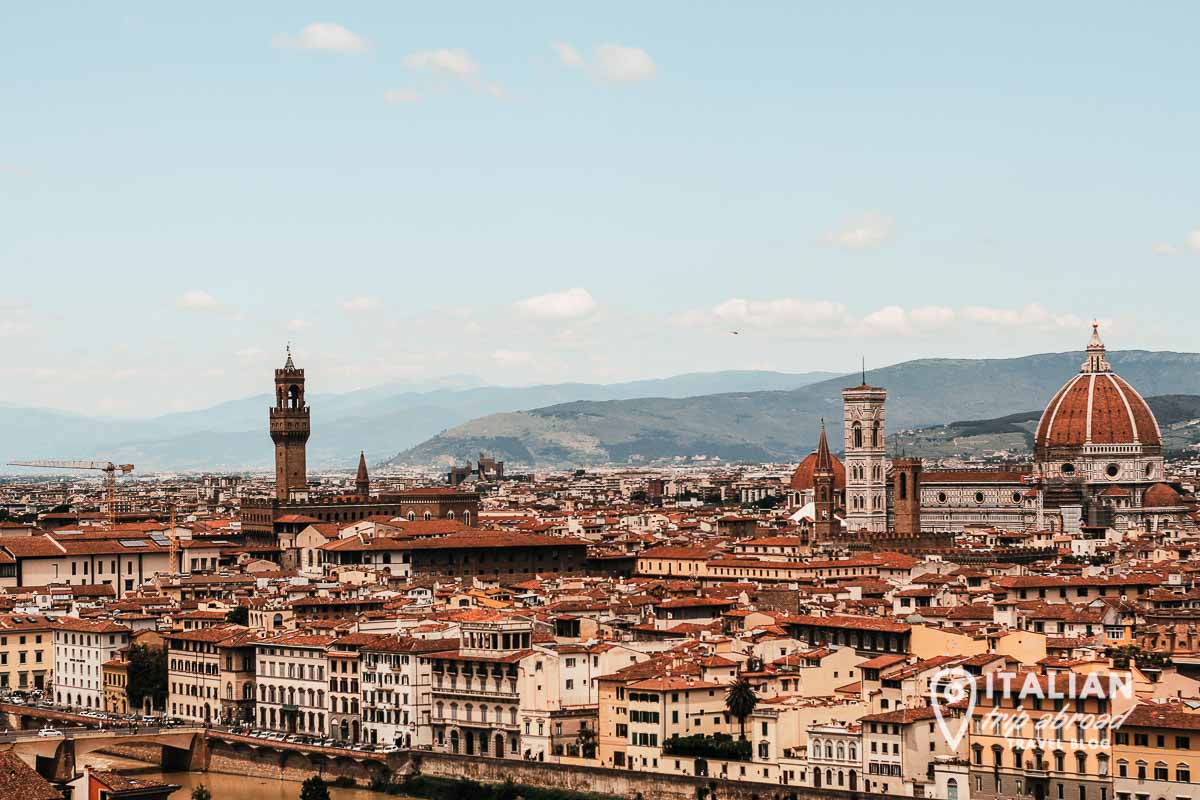 Piazzale Michelangelo or Michelangelo Square is covered in our itinerary of Florence in 2 days