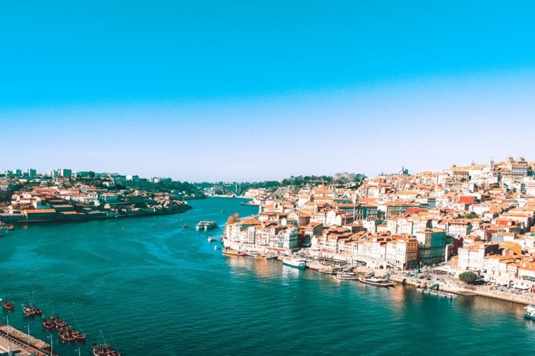Riverview of Porto Portugal - Winter in Porto