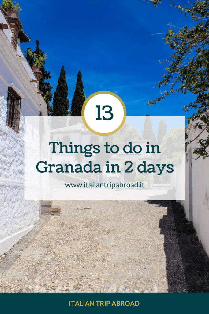 How to Spend 2 days in Granada Spain | 13 things you can’t miss visiting 19 How to Spend 2 days in Granada Spain | 13 things you can’t miss visiting