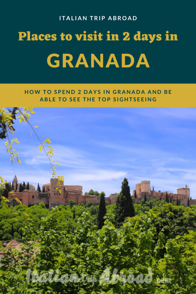 How to Spend 2 days in Granada Spain | 13 things you can’t miss visiting 20 How to Spend 2 days in Granada Spain | 13 things you can’t miss visiting