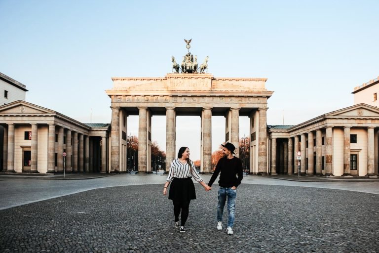 Berlin Brandeburg Tor famous landmark in Europe