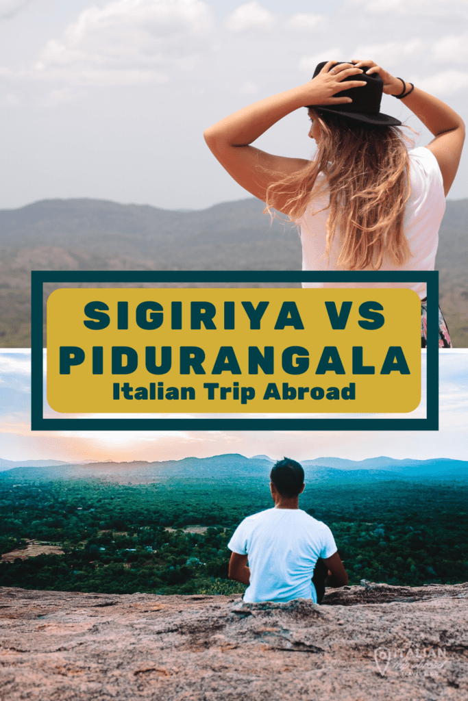 Pidurangala vs Sigiriya