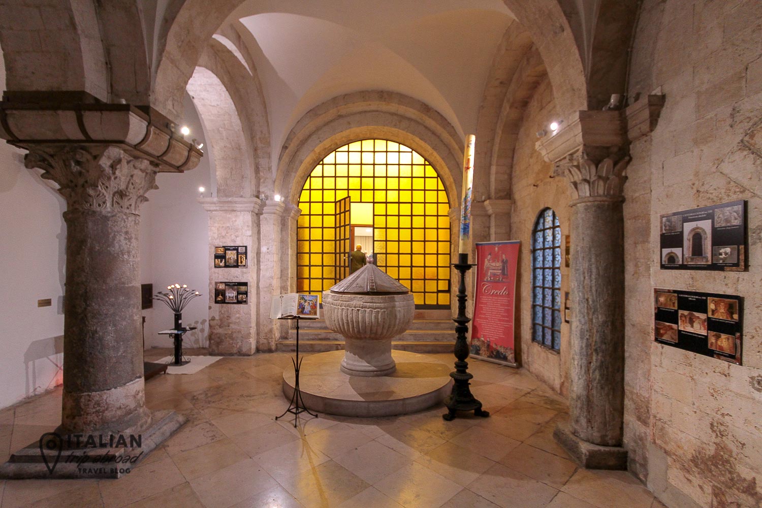Chiostro of San Sabino Basilica in Bari Old Town
