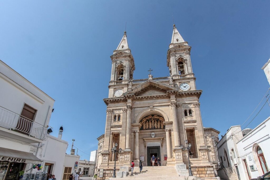 Basilica Santi Cosma e Damiano in Alberobello, Italy