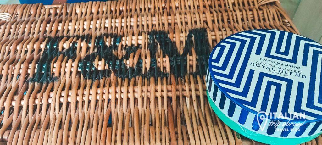 Fortnum and Mason souvenirs from London 