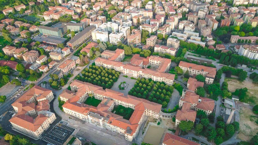 Bergamo City Northern Italy 