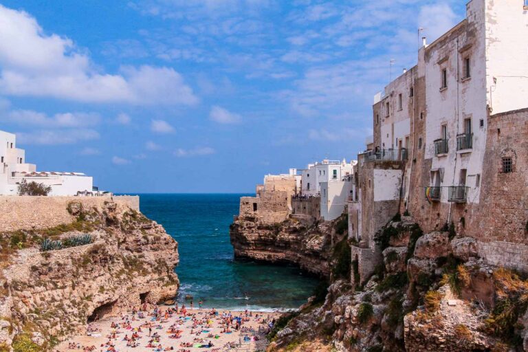 View from Ponte Borbonico - Top things to do in Polignano a Mare