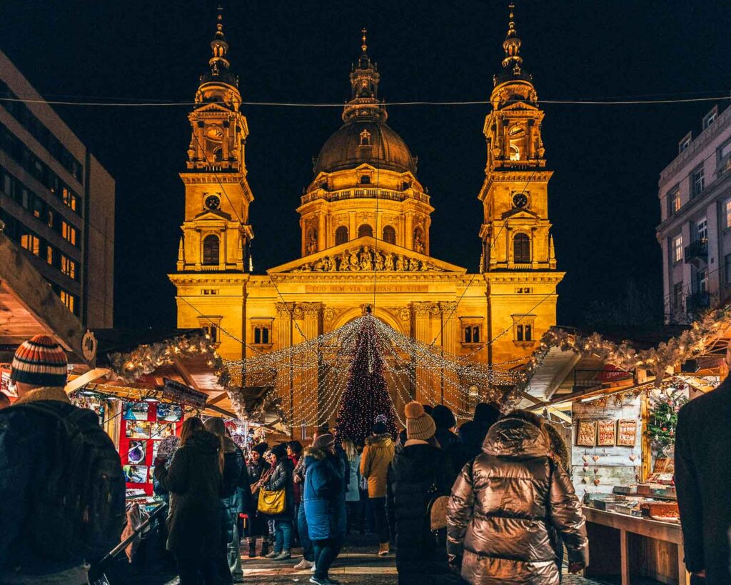 View of St. Stephen's Church in Budapest - What to do in Budapest in 2 days