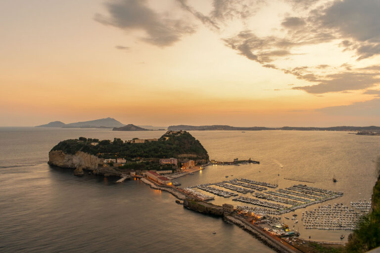 View of Nisida an island attached to Naples - Best things to do in Naples Italy