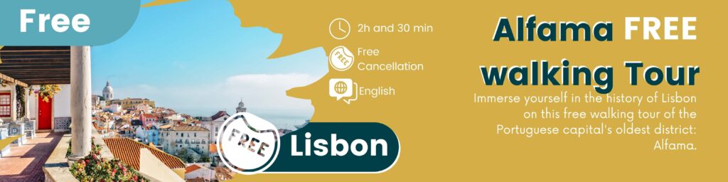 A completely free walking tour of the Alfama Lisbon, visiting the best viewpoints of Lisbon