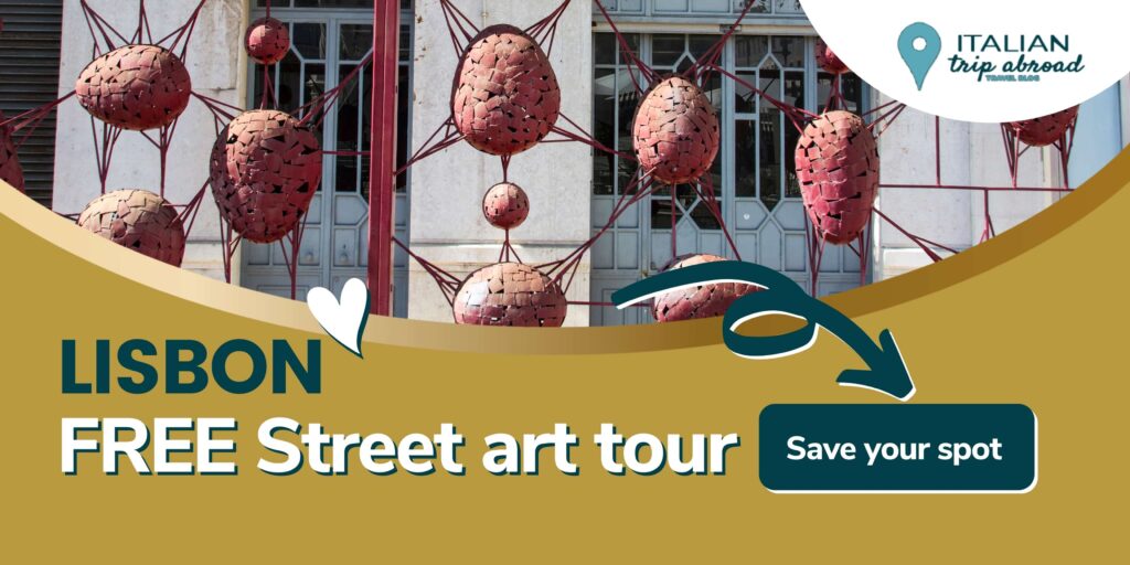 Free Walking tour for the cultural street art of Lisbon, Portugal