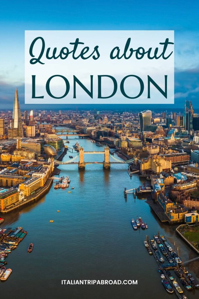 Quotes about London