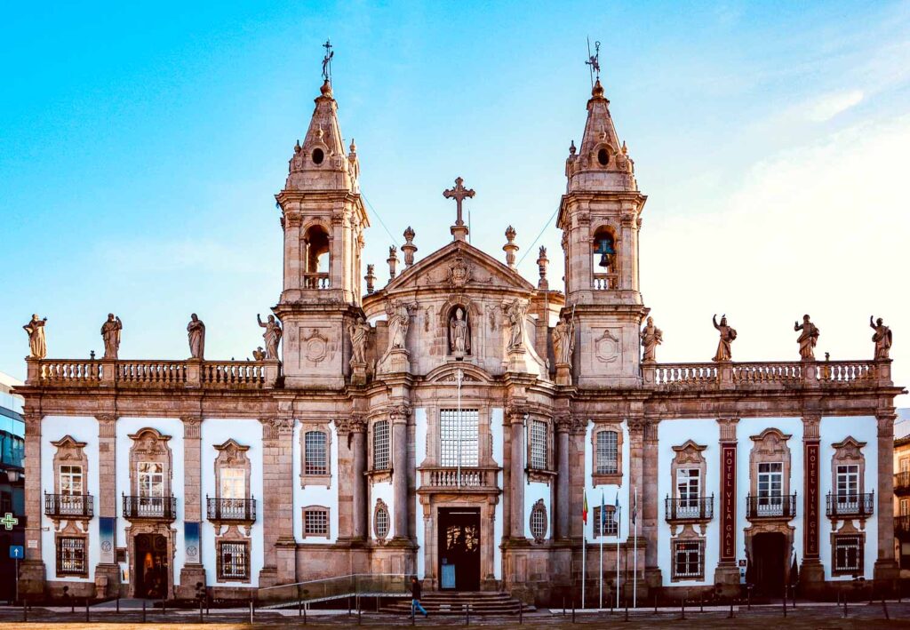 Weekend breaks in Portugal | 10 Perfect locations to visit in Portugal 12 The Igreja de Sao Marcos in Braga is a beautiful example of Azulejos in Portugal, make sure to visit Braga on a weekend break in Portugal