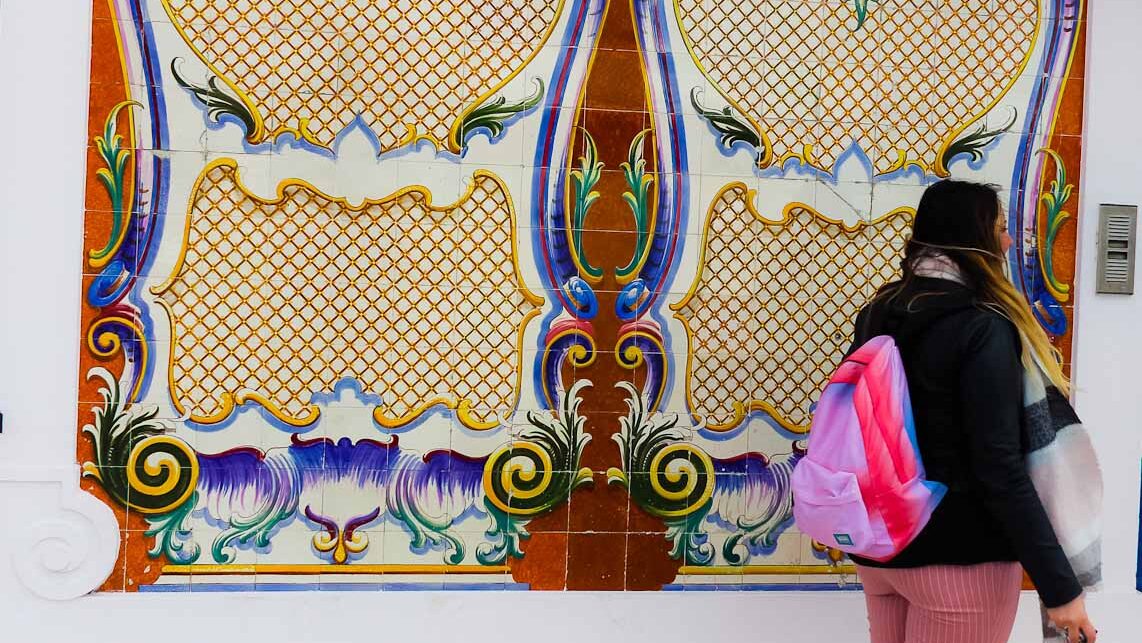 Weekend breaks in Portugal | 10 Perfect locations to visit in Portugal 11 Azulejos in AVeiro Portugal - Best weekend trips in Portugal