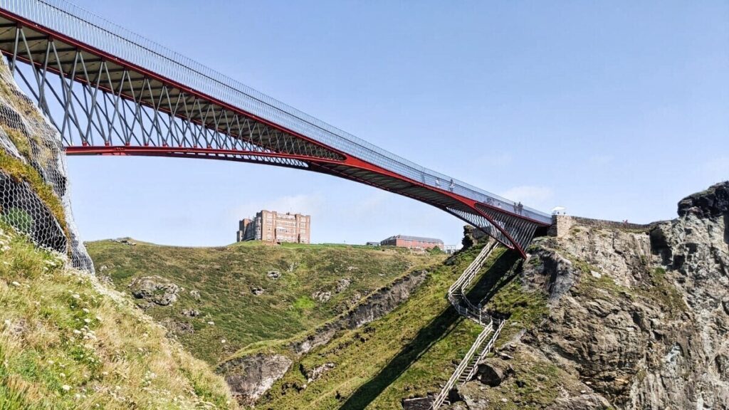 Titangel Footbridge in Cornwall