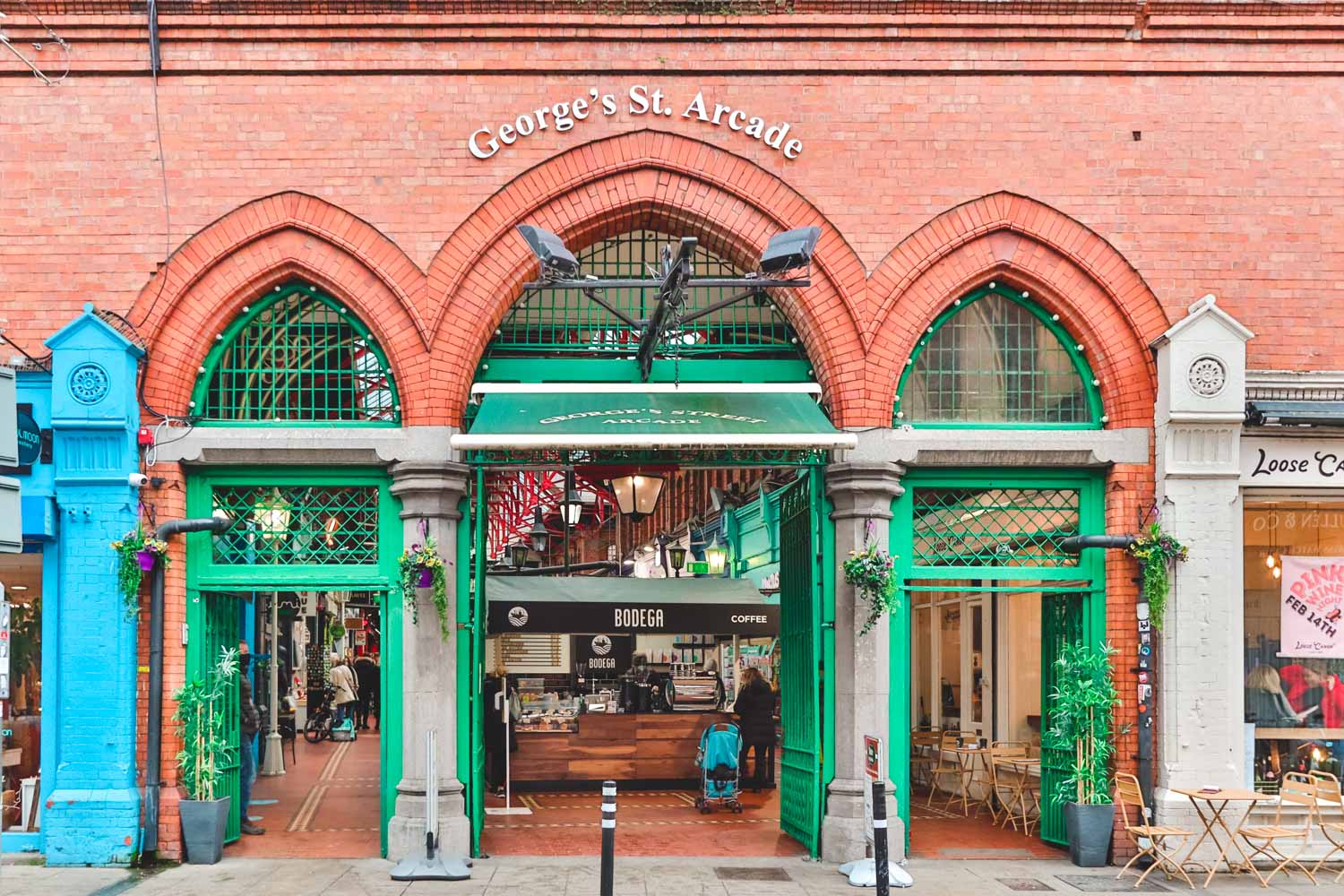Georges Arcade and Market in Dublin