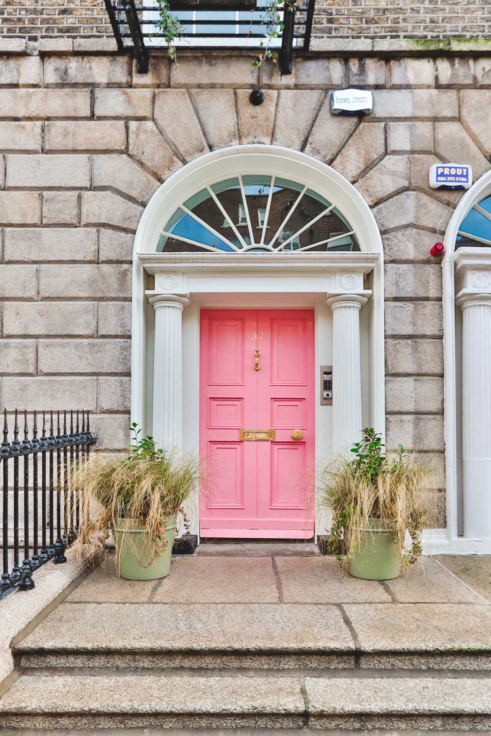 Georgian Quarter, colorful doors