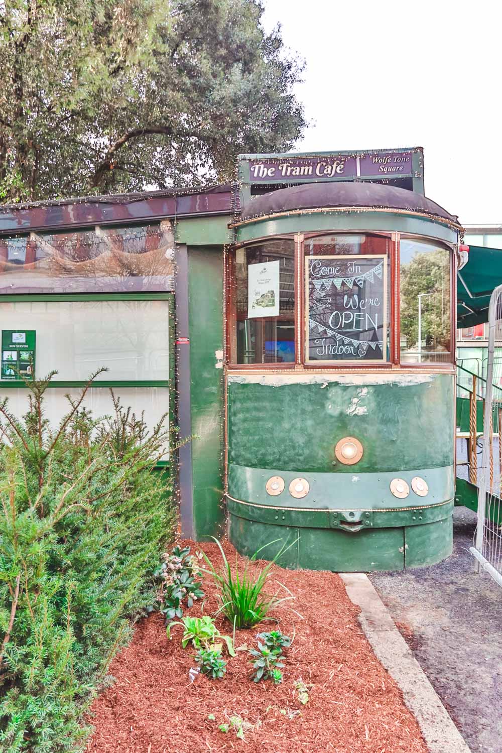 Tram Cafe in Dublin