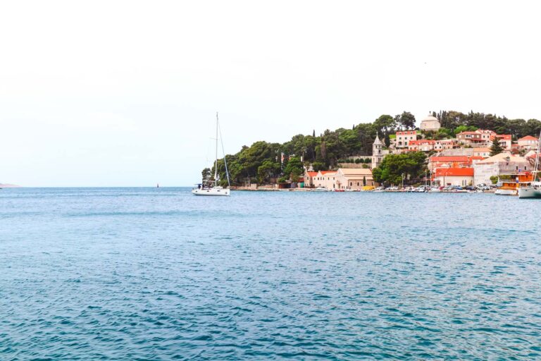Cavtat Croatia seaside - Enjoying a day trip in Croatia to Cavtat from Dubrovnik