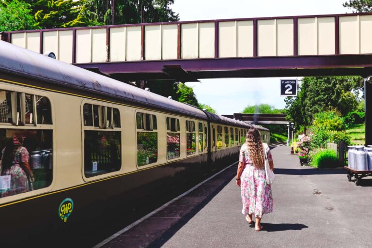 Steam train station, Winchcombe