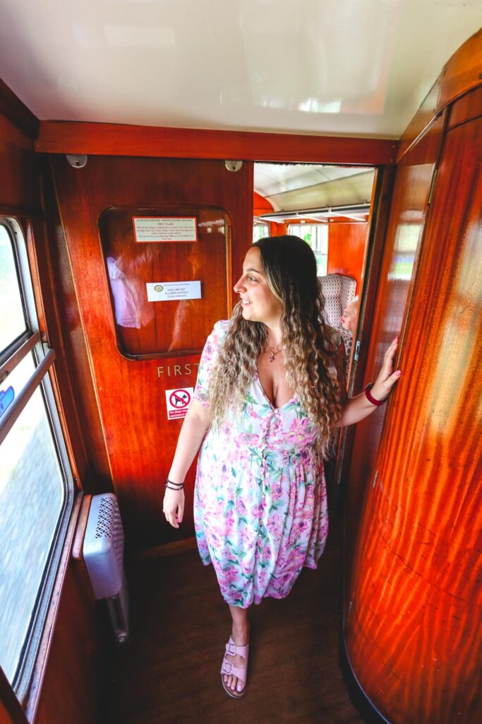 Things to do in Cheltenham, hopping on a steam train