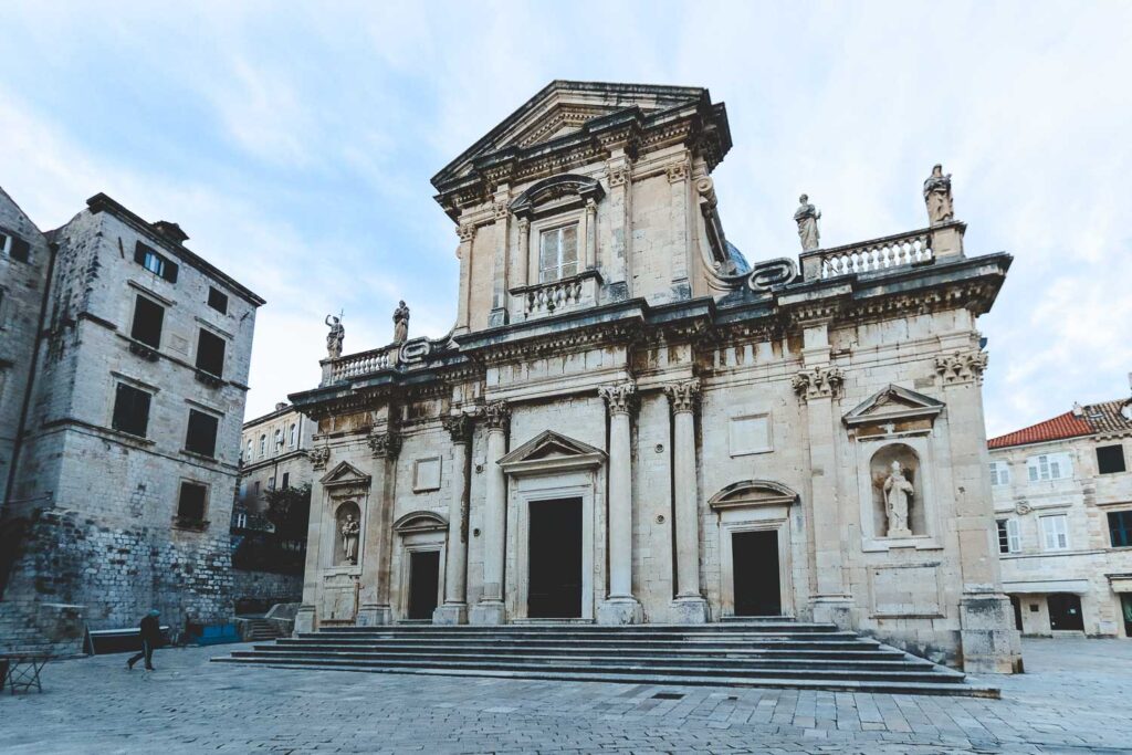 St Blaises Church Dubrovnik Old Town Centre