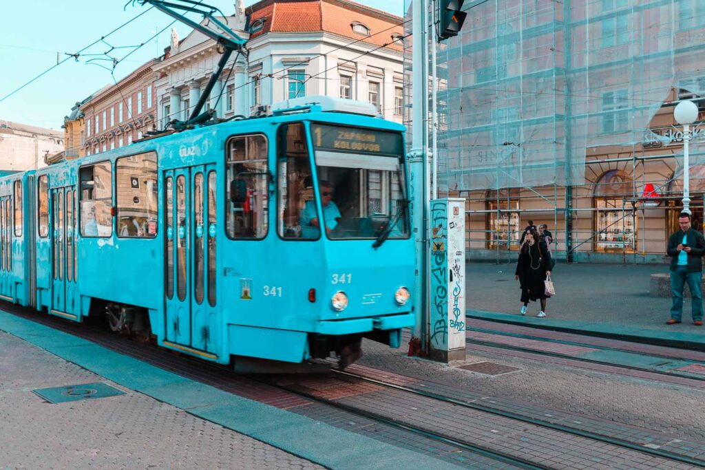 Zagreb Guide: 40 Incredible Things to do in Zagreb discovering hidden gems 3 What to do in Zagreb, hopping in a traditional and local tram