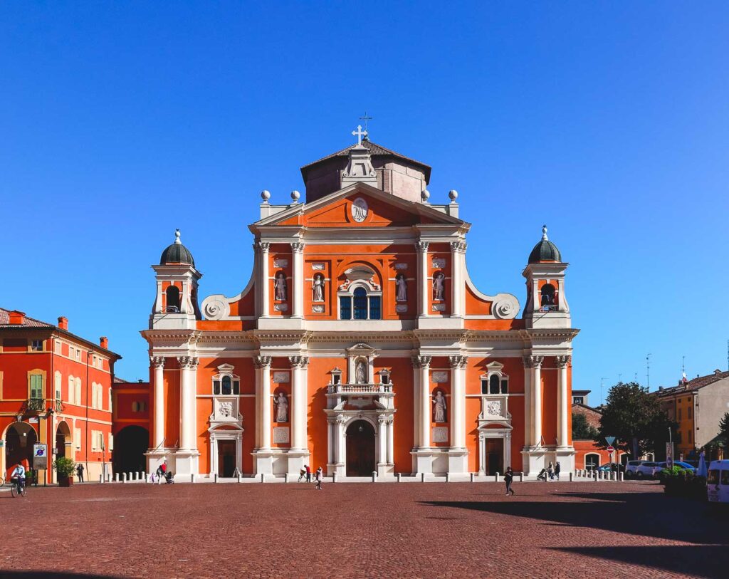 One of the best villages in Emilia Romagna - Road around PIazza dei Martiri in Carpi