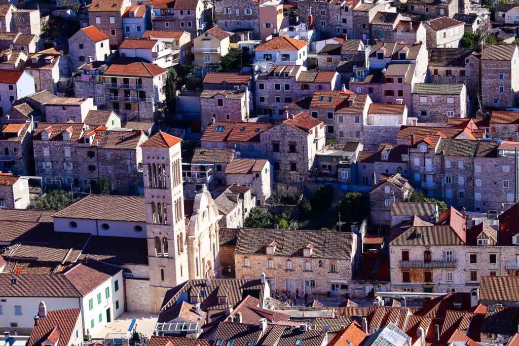 Hvar Day trip - The best view of Hvar town 