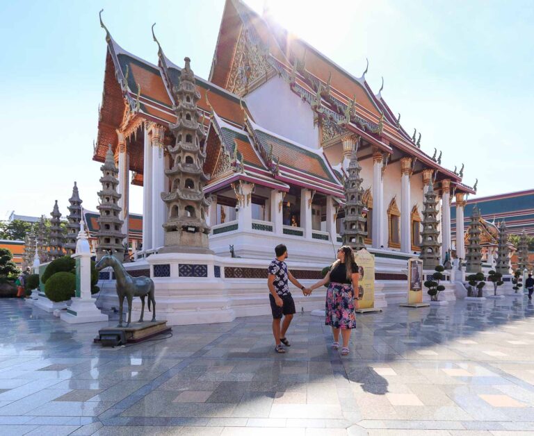 Wat Suthat temple - How to spend one day in Bangkok Thailand