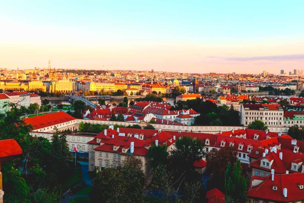 Best sunset spots in Prague - Most instagrammable places in Prague