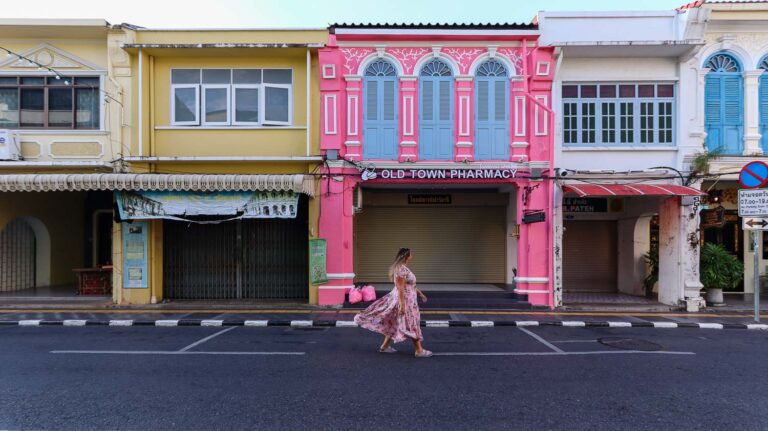 Phuket Old town architecture - Discovering the most instagrammable places in Phuket