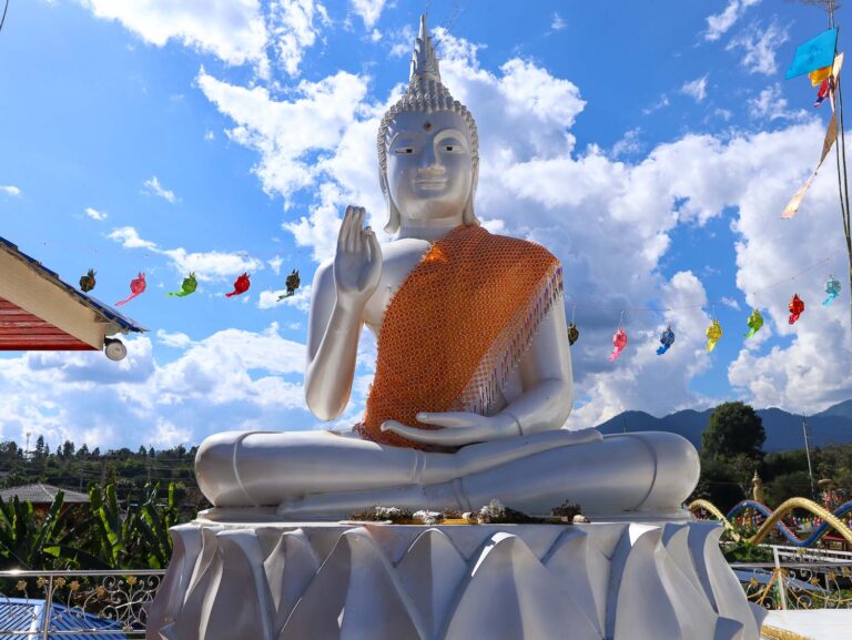 Pai Big Buddha Statue and temple