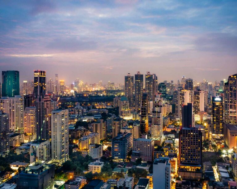 Bangkok landscape view - Bangkok vs Chiang Mai everything you need to know