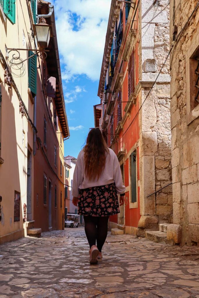 Croatia pretty streets - Best photos of Croatia from Rovinj