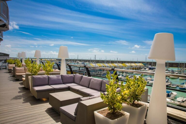 Rooftop of Malmaison Brighton - The four star hotel is one of the best Hotels on Brighton Seafront