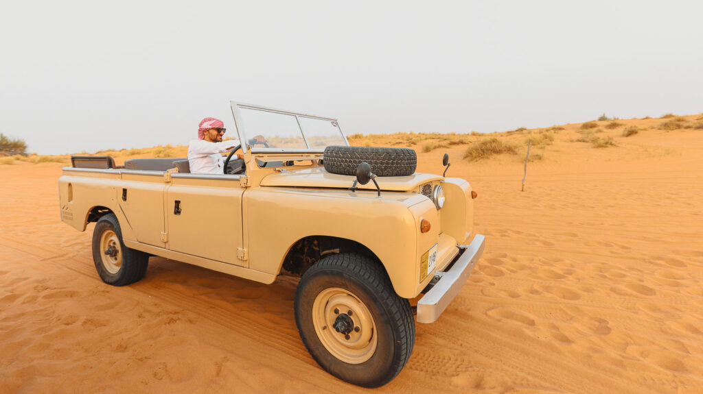 Vintage Jeep in Dubai - Amazing Safari in Dubai