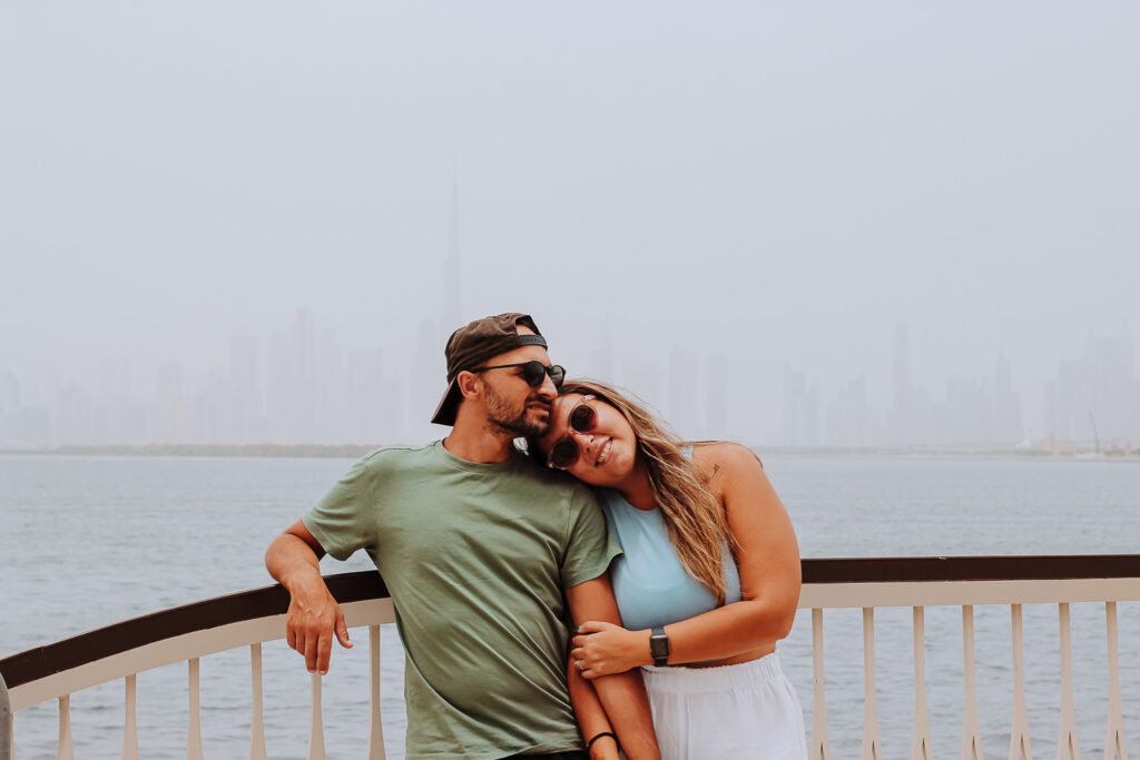 Dubai creek View - One of the best Insatgram spots in Dubai - Toti and Ale headshot