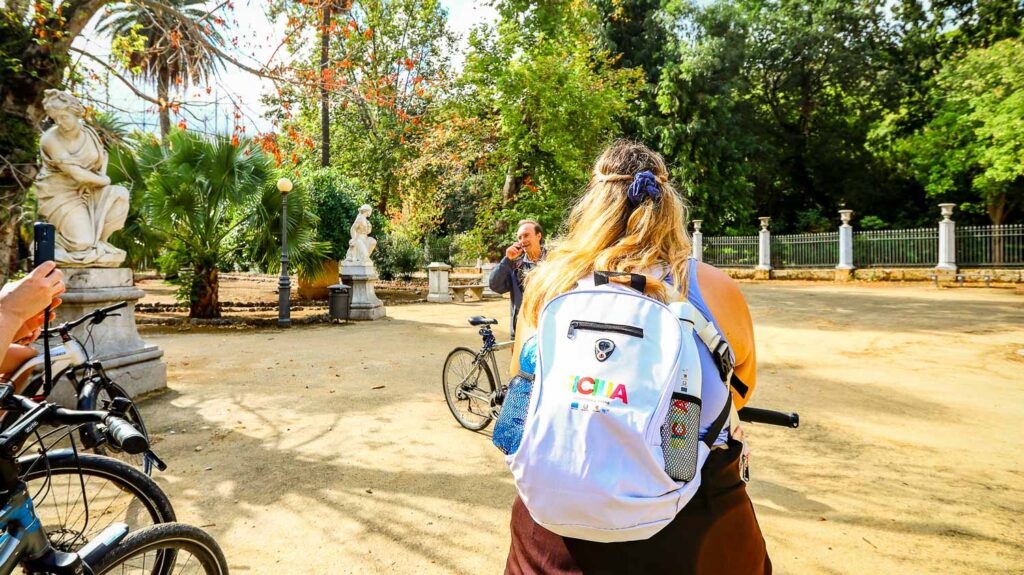 A bike tour of Palermo is a great way if you have short time to explore the city