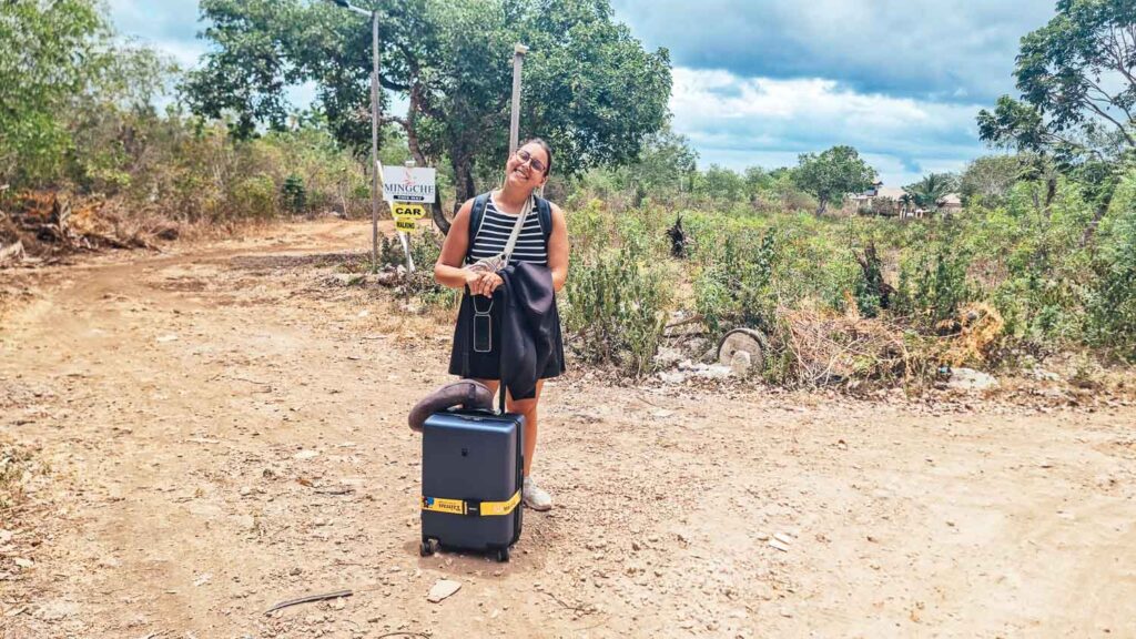 Hand luggage by level8 on dirt roads