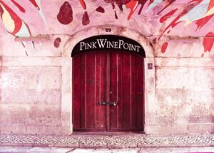 Lisbona strada rosa ' Lisbon Pink Street Portogallo