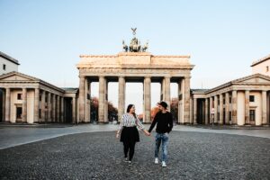 Porta di Brandeburgo all'alba - Cose da vedere a Berlino in 2 giorni - Italian Trip Abroad Miglior Blog di viaggi di Coppia